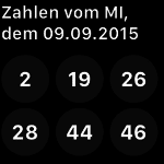 Lotto24.de - Lottozahlen auf der Apple Watch